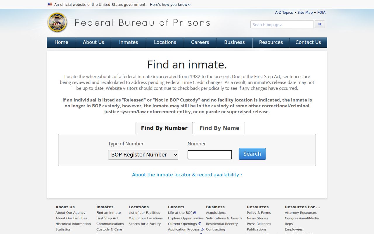 Teller County district court records federal inmate locator comparison